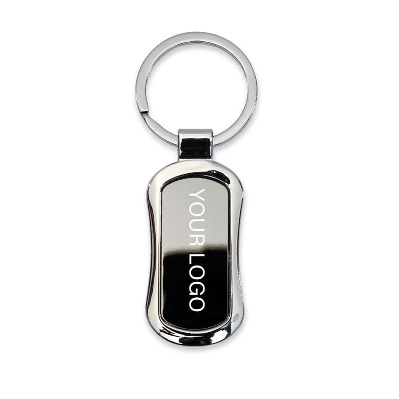 STAINLESS STEEL KEYCHAIN WITH RECTANGULAR  SHAPE